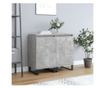 Komoda, 2 kom., boja betona, 40x35x70 cm, konstruirano drvo thumbnail 1