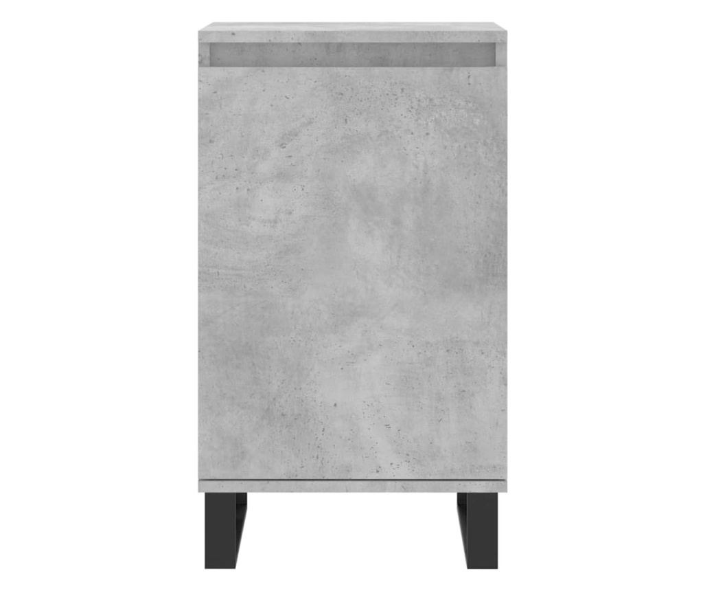 Komoda, 2 kom., boja betona, 40x35x70 cm, konstruirano drvo - 6