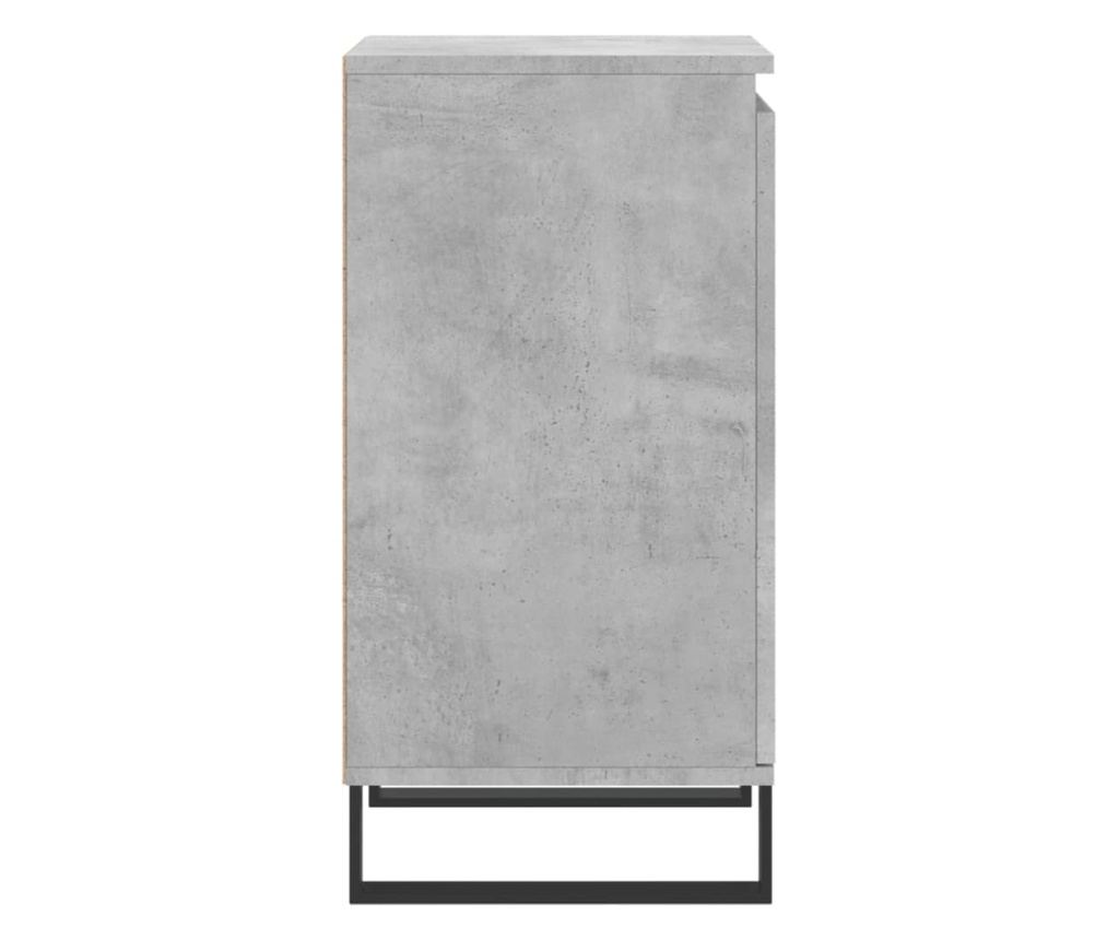 Komoda, siva beton, 40x35x70 cm, obrađeno drvo - 7