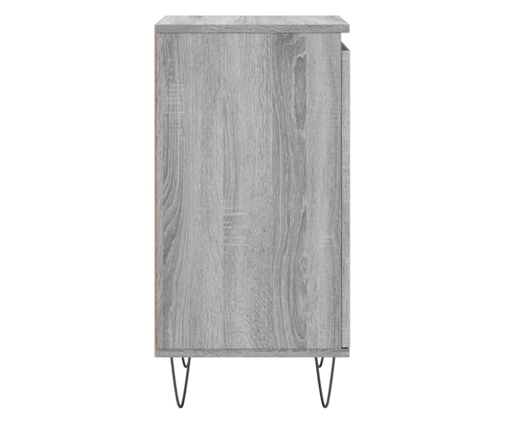 Ormarić, 2 kom, boja hrasta sonoma, 40x35x70 cm, konstruirano drvo - 15