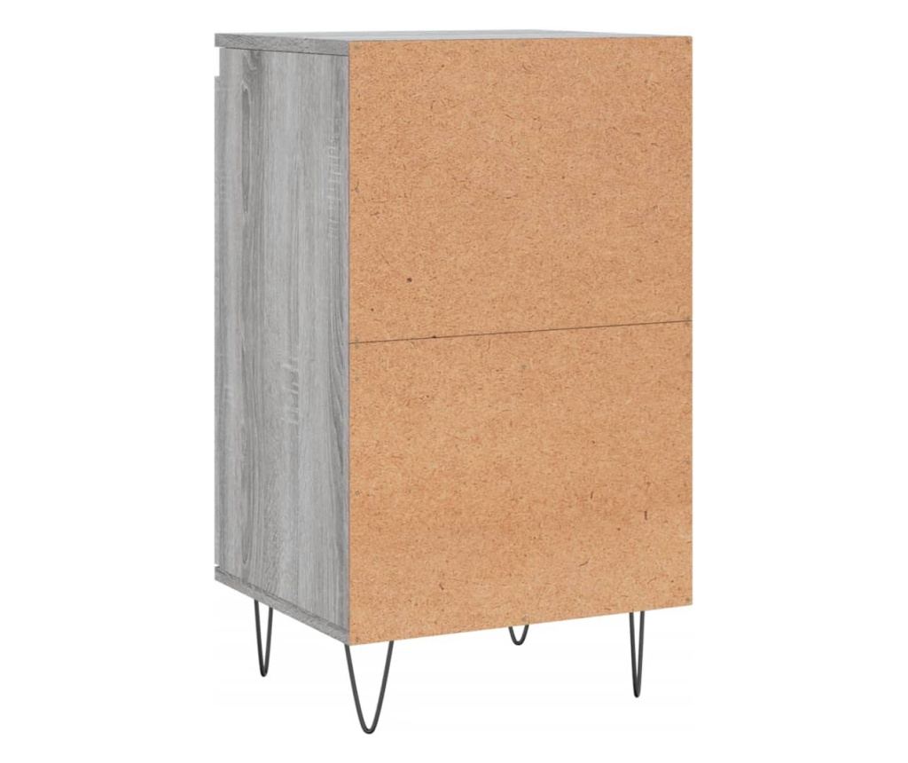 Ormarić, 2 kom, boja hrasta sonoma, 40x35x70 cm, konstruirano drvo - 17