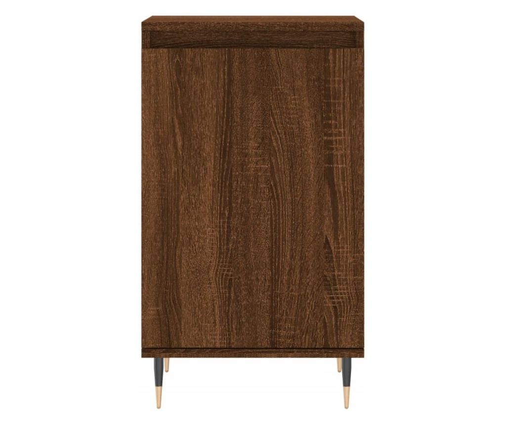 Ormarić za odlaganje, 2 kom, smeđi hrast, 40x35x70 cm, Konstruirano drvo - 6