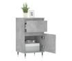 Komoda, 2 kom., betonsko siva, 40x35x70 cm, konstruirano drvo thumbnail 4