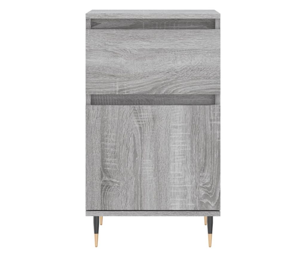 Ormarić, Sonoma Siva, 40x35x70 cm, Konstruirano drvo - 5