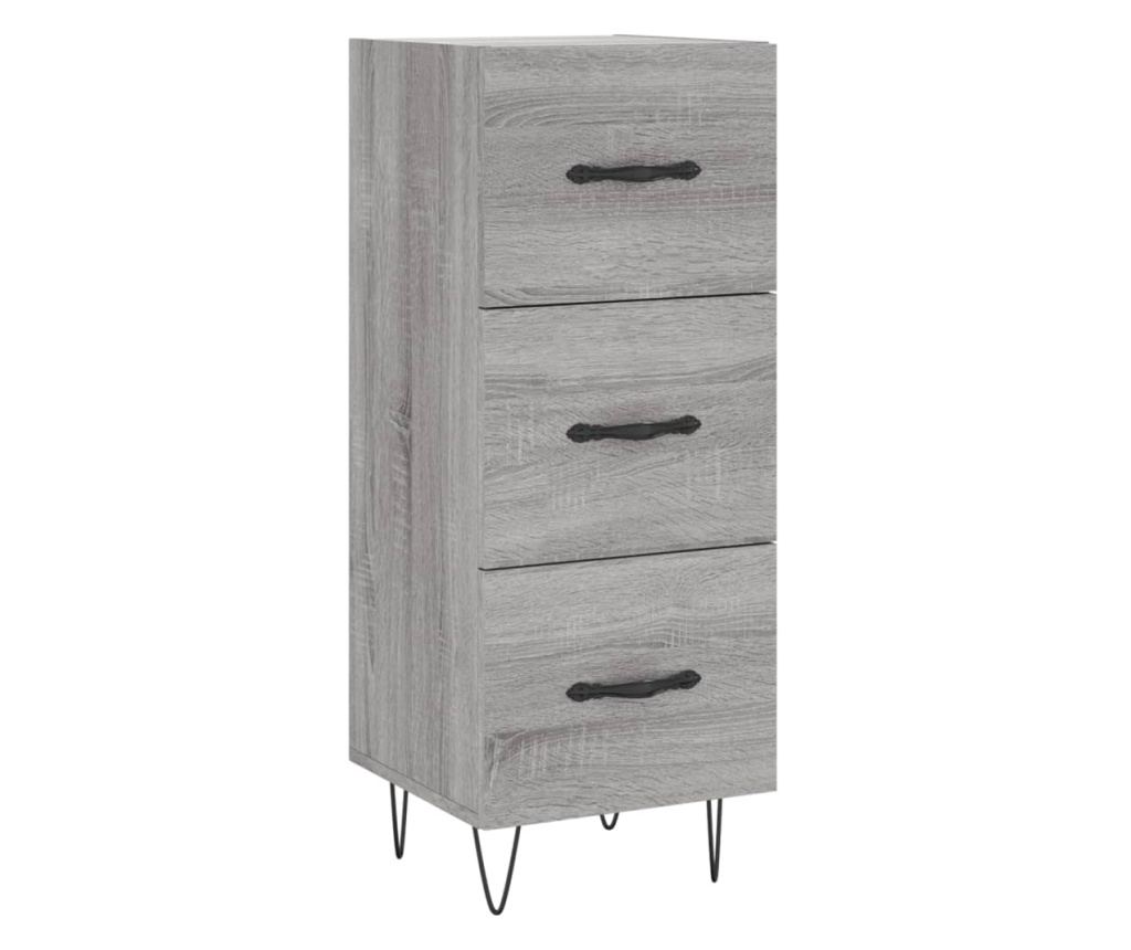 Ormarić, boja hrasta Sonoma, 34,5x34x90 cm, konstruirano drvo - 2