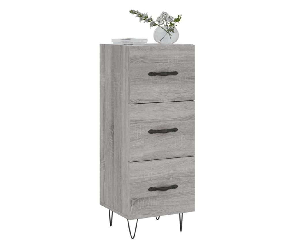 Ormarić, boja hrasta Sonoma, 34,5x34x90 cm, konstruirano drvo - 3