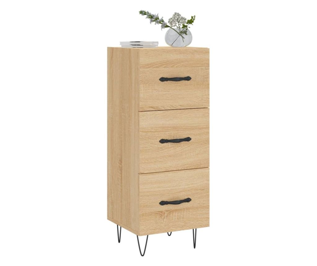 Ormarić, boja hrasta Sonoma, 34,5x34x90 cm, kompozitno drvo - 3