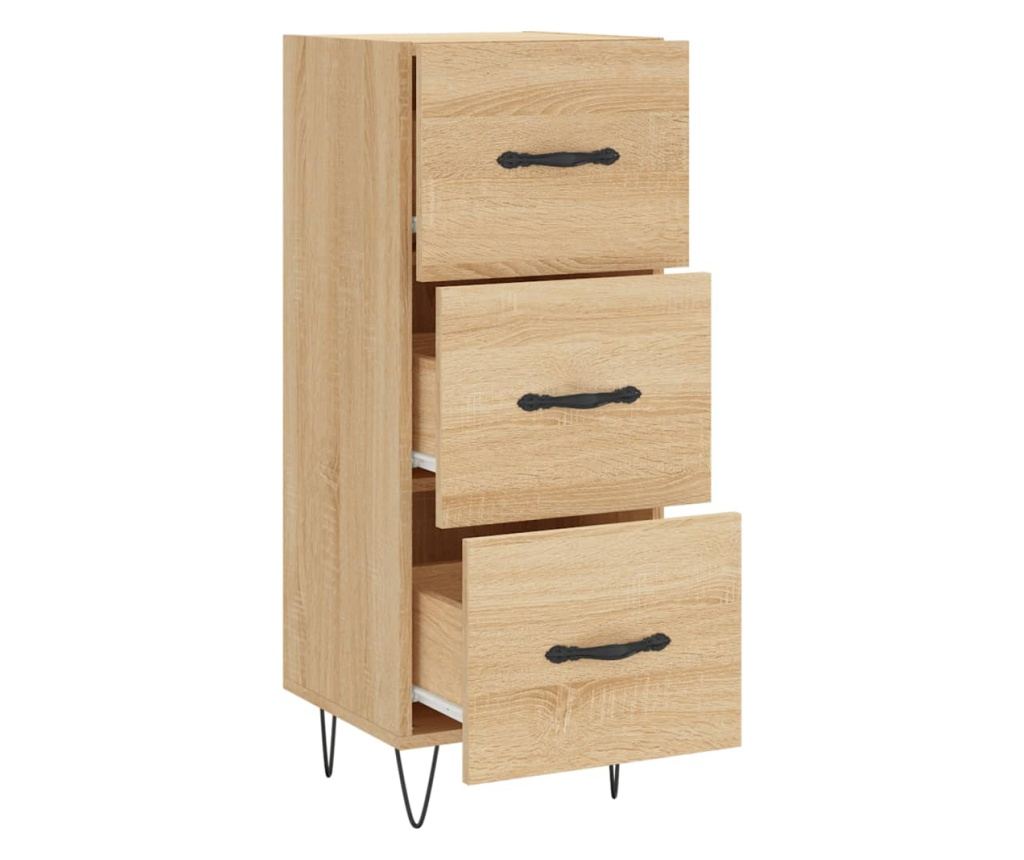 Ormarić, boja hrasta Sonoma, 34,5x34x90 cm, kompozitno drvo - 5