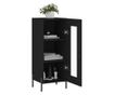 Ormarić, crna, 34,5x34x90 cm, kompozitno drvo thumbnail 4