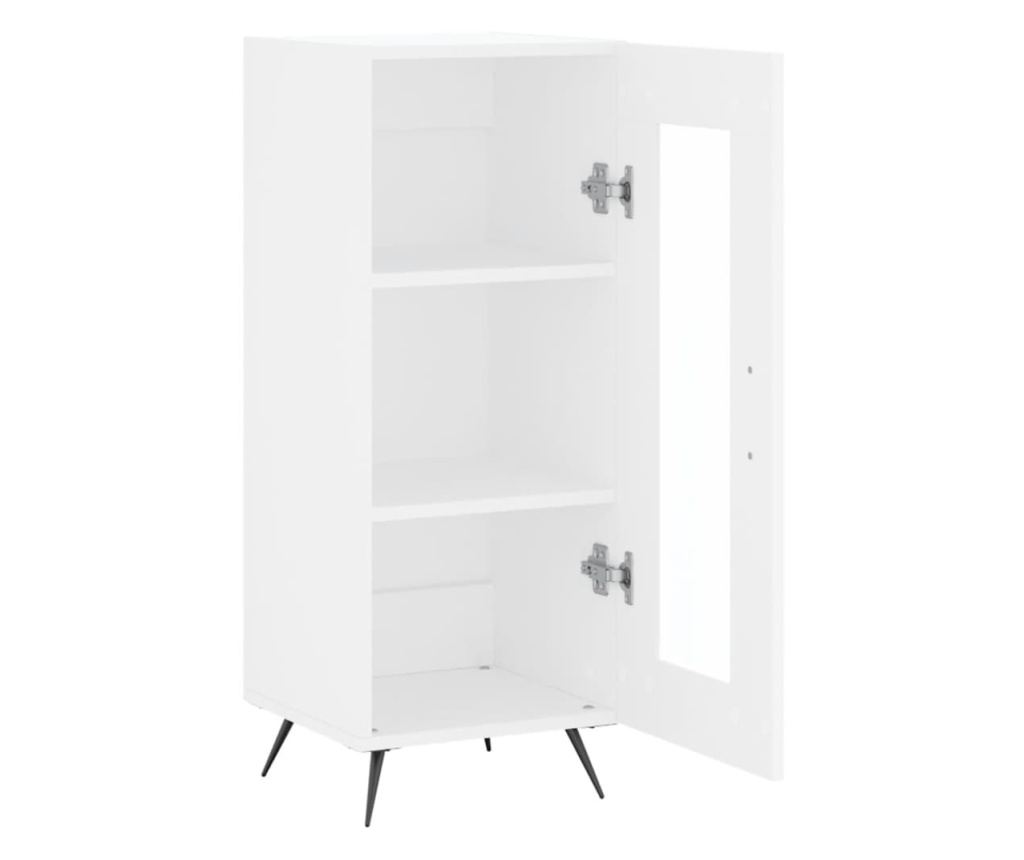 Ormarić, bijeli, 34,5x34x90 cm, kompozitno drvo - 6