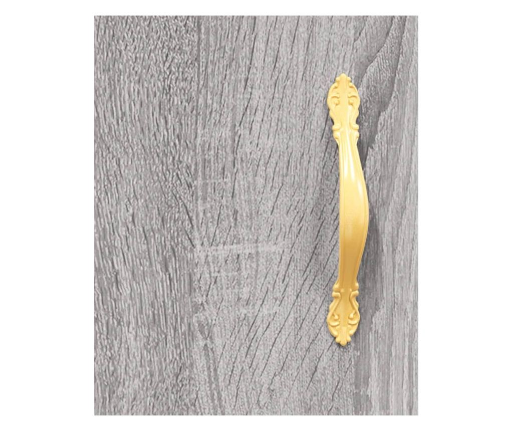 Zidni ormarić, sonoma siva, 69,5x34x90 cm - 10