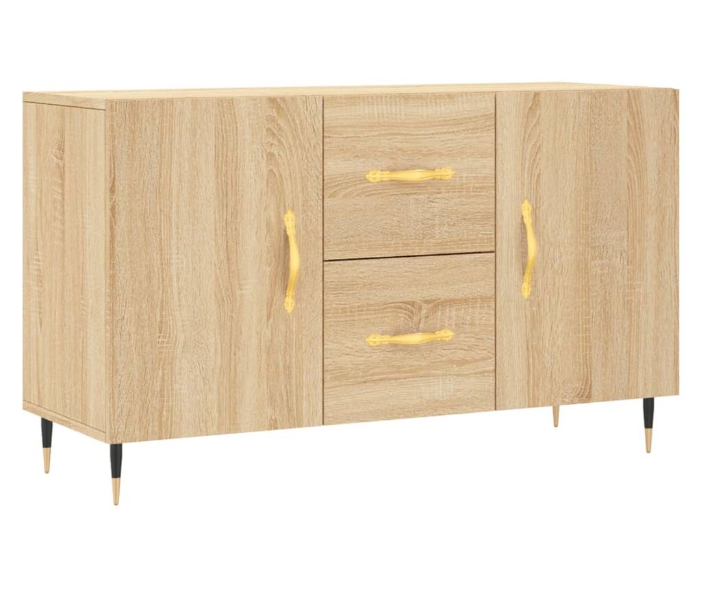 Ormarić, boja hrasta Sonoma, 100x36x60 cm, kompozitno drvo - 2