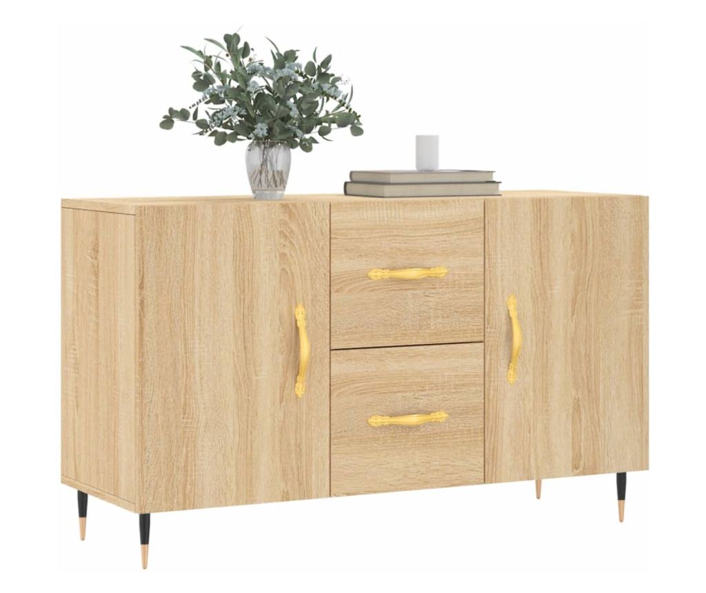 Ormarić, boja hrasta Sonoma, 100x36x60 cm, kompozitno drvo - 3