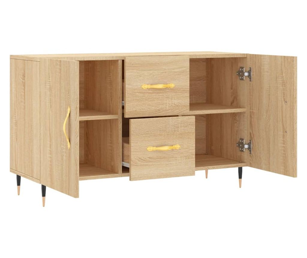 Ormarić, boja hrasta Sonoma, 100x36x60 cm, kompozitno drvo - 5