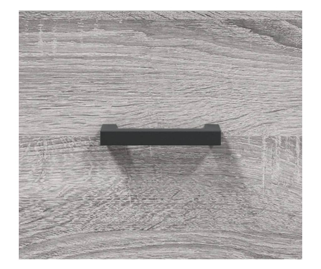 Komoda, siva sonoma, 100x36x60 cm, kompozitno drvo - 9