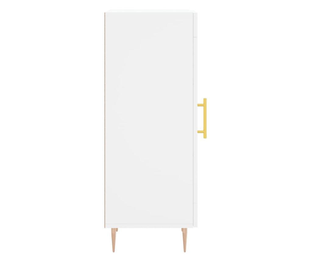 Ormarić, bijeli, 34,5x34x90 cm, kompozitno drvo - 7