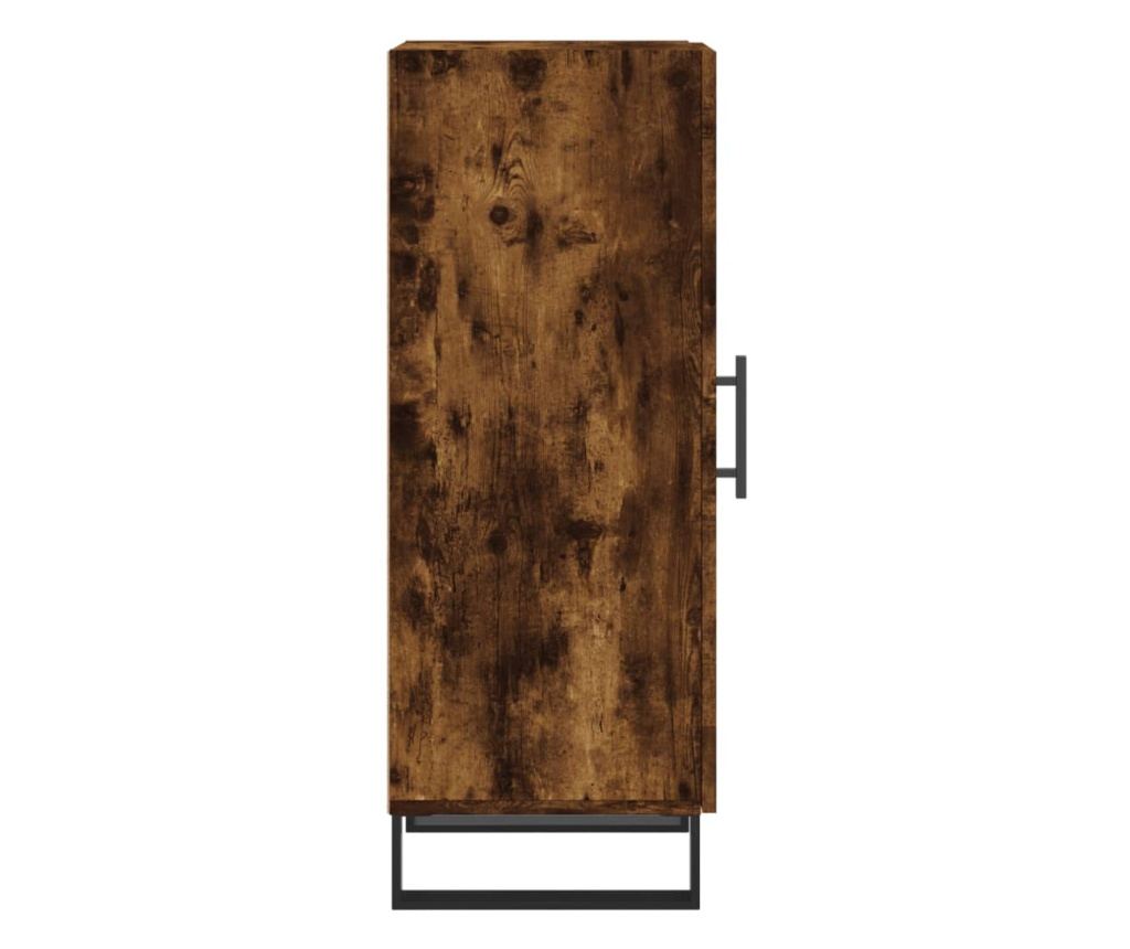 "Komoda, dimljeni hrast, 34,5x34x90 cm, kompozitno drvo" - 7