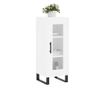 Ormarić, bijeli, 34,5x34x90 cm, kompozitno drvo thumbnail 3