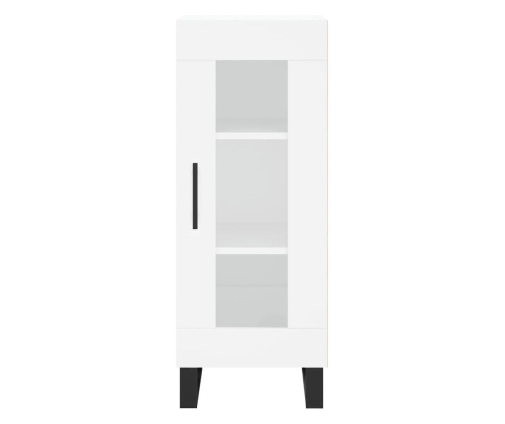 Ormarić, bijeli, 34,5x34x90 cm, kompozitno drvo - 5