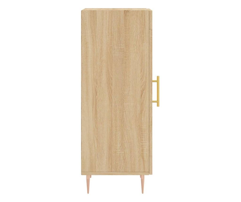 Komoda, hrast sonoma, 34,5x34x90 cm, kompozitno drvo - 7
