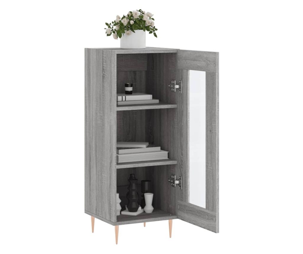 Ormarić, Sonoma siva, 34,5x34x90 cm, kompozitno drvo - 4