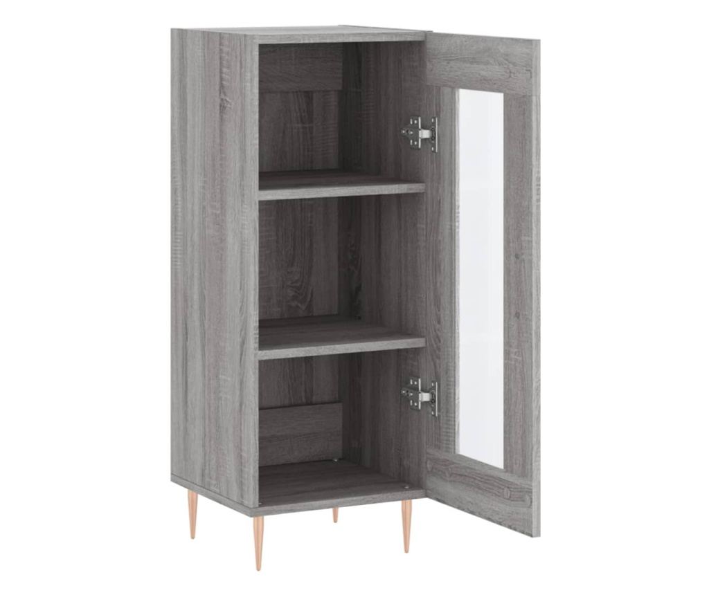 Ormarić, Sonoma siva, 34,5x34x90 cm, kompozitno drvo - 6