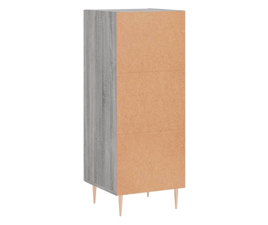 Ormarić, Sonoma siva, 34,5x34x90 cm, kompozitno drvo - 8