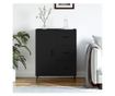 Konzola, crna, 69,5x34x90 cm, kompozitno drvo thumbnail 1