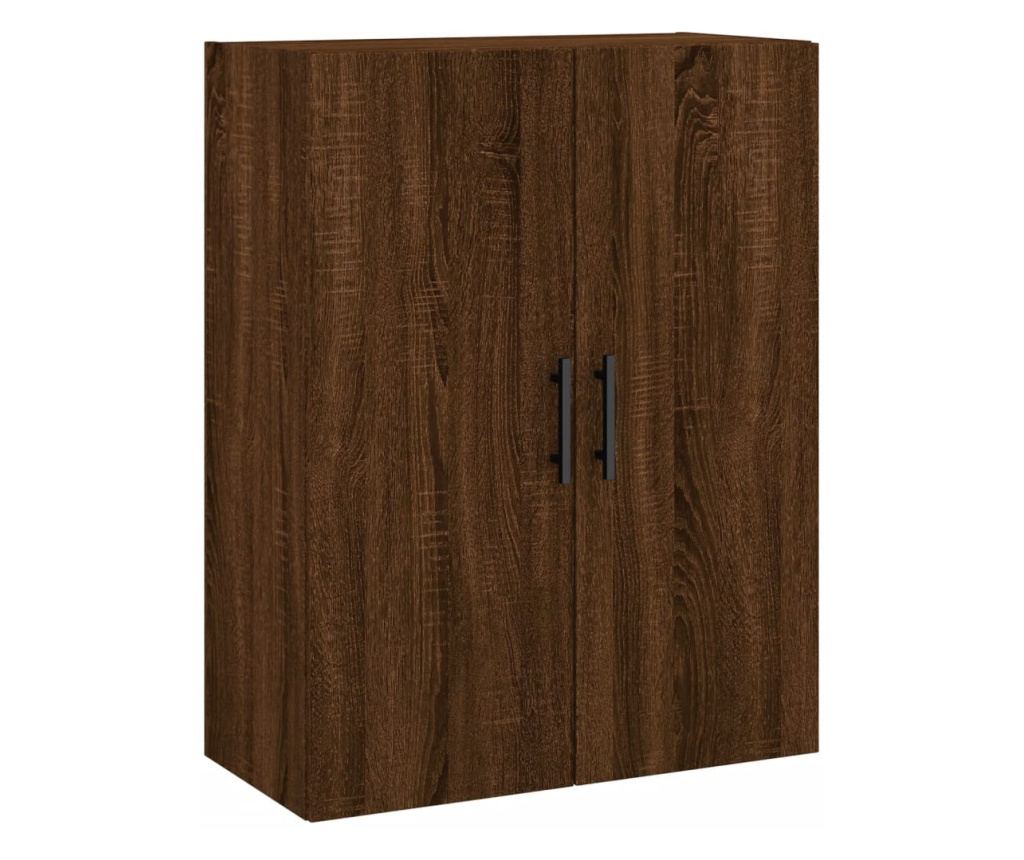Zidni ormarić, smeđi hrast, 69,5x34x90 cm - 2