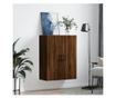 Zidni ormarić, smeđi hrast, 69,5x34x90 cm thumbnail 3
