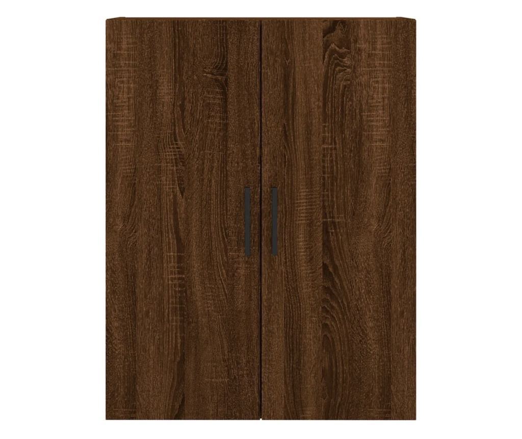 Zidni ormarić, smeđi hrast, 69,5x34x90 cm - 7