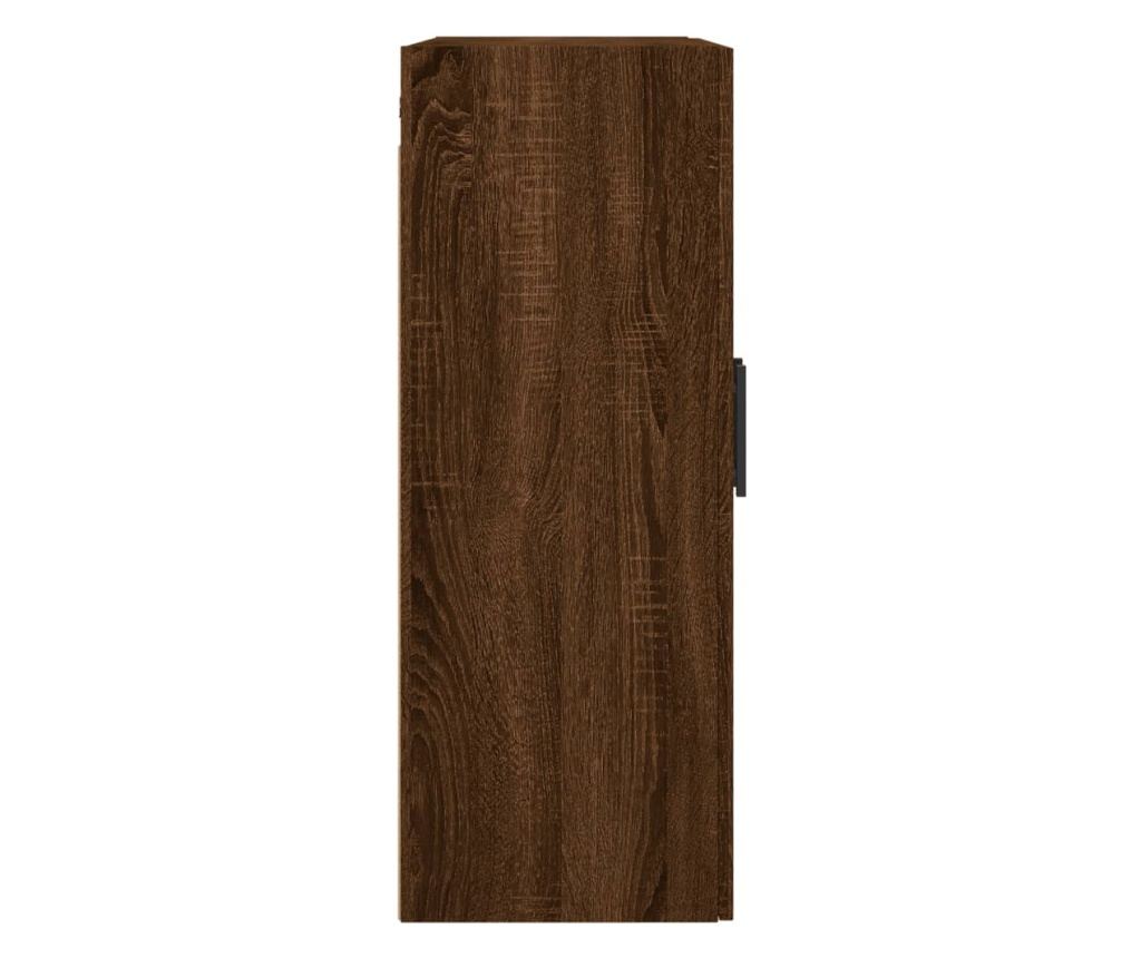 Zidni ormarić, smeđi hrast, 69,5x34x90 cm - 8