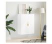 Zidni ormarić, bijeli, 69,5x34x90 cm thumbnail 3