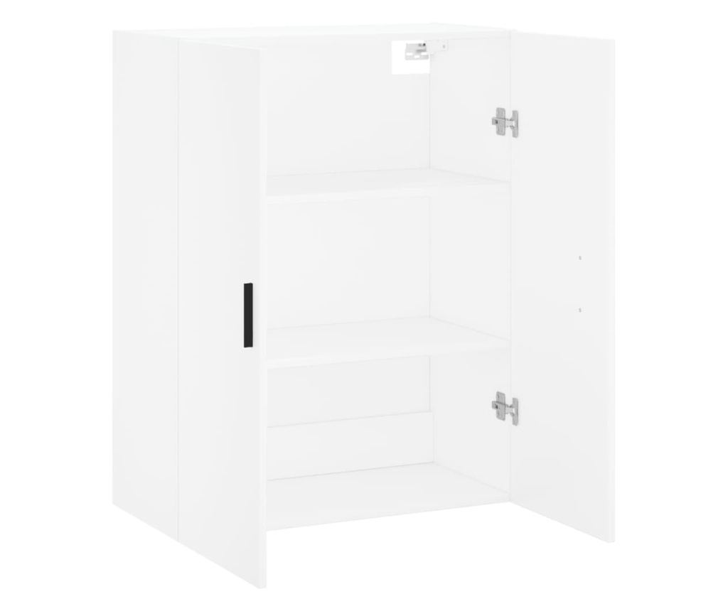 Zidni ormarić, bijeli, 69,5x34x90 cm - 6