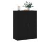 Zidni ormarić, crni, 69,5x34x90 cm thumbnail 4