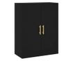 Zidni ormarić, crni, 69,5x34x90 cm thumbnail 2