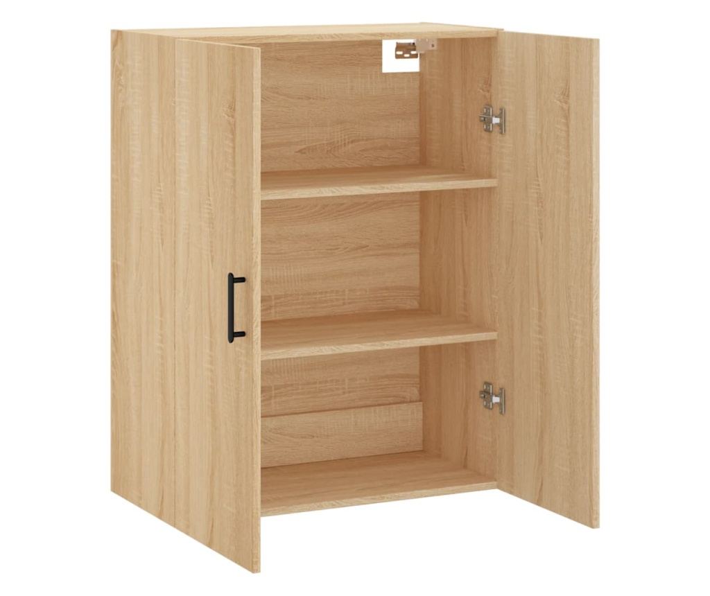 Zidna TV komoda, boja hrasta sonoma, 69,5x34x90 cm - 6