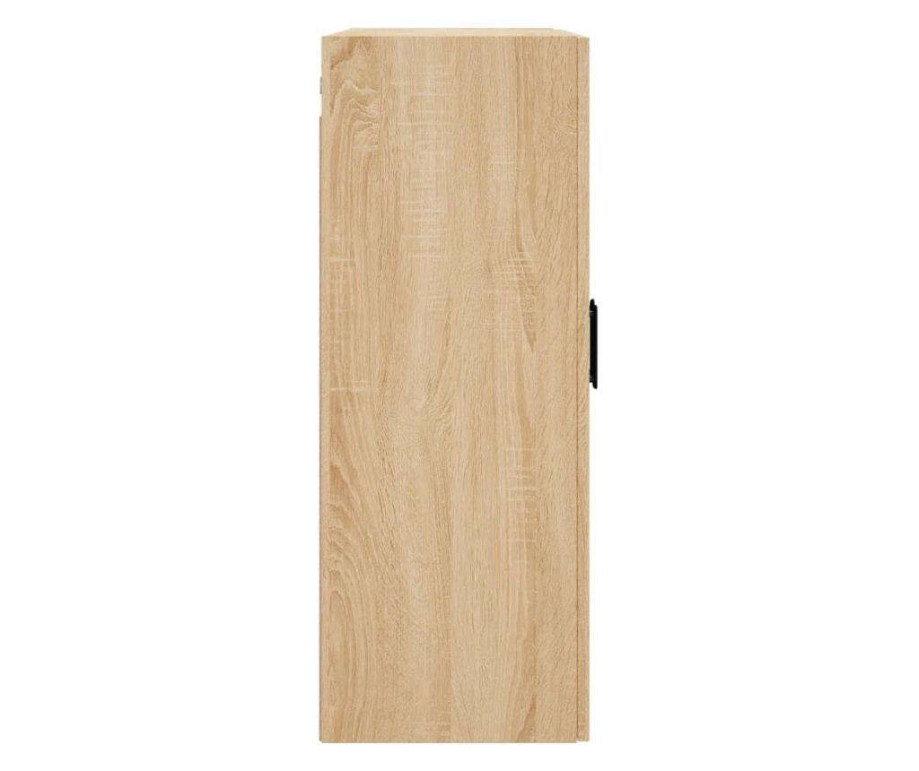 Zidna TV komoda, boja hrasta sonoma, 69,5x34x90 cm - 8