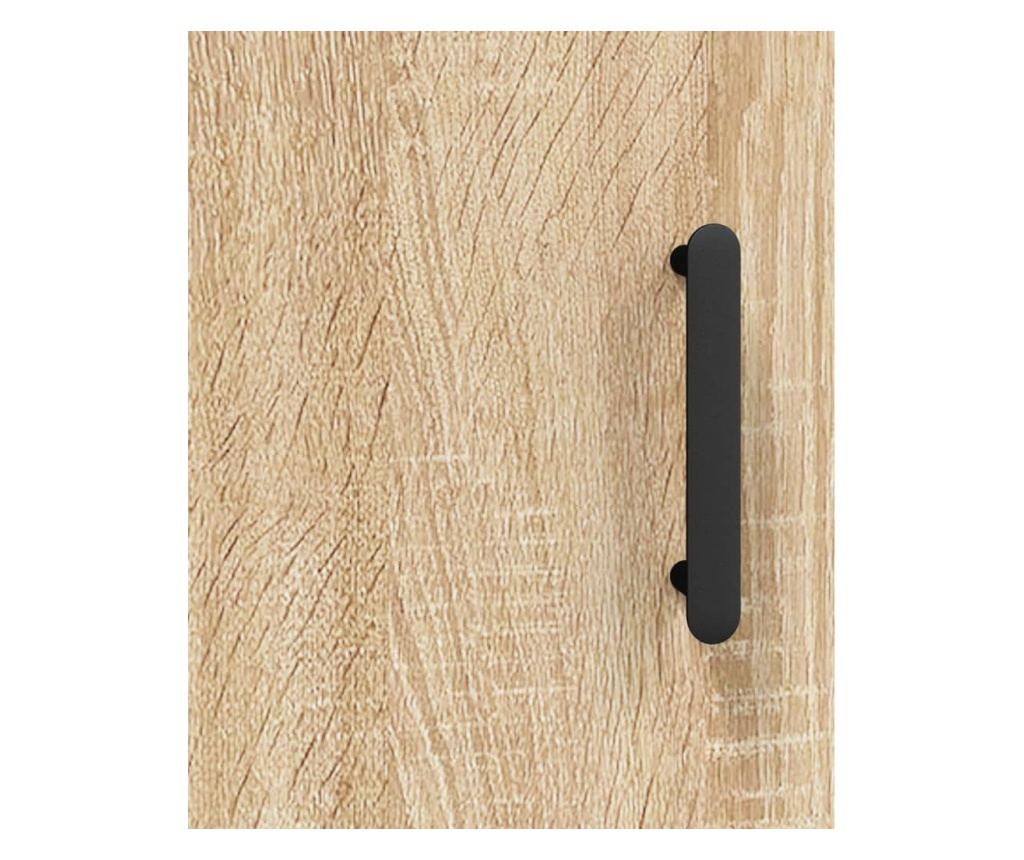 Zidna TV komoda, boja hrasta sonoma, 69,5x34x90 cm - 10