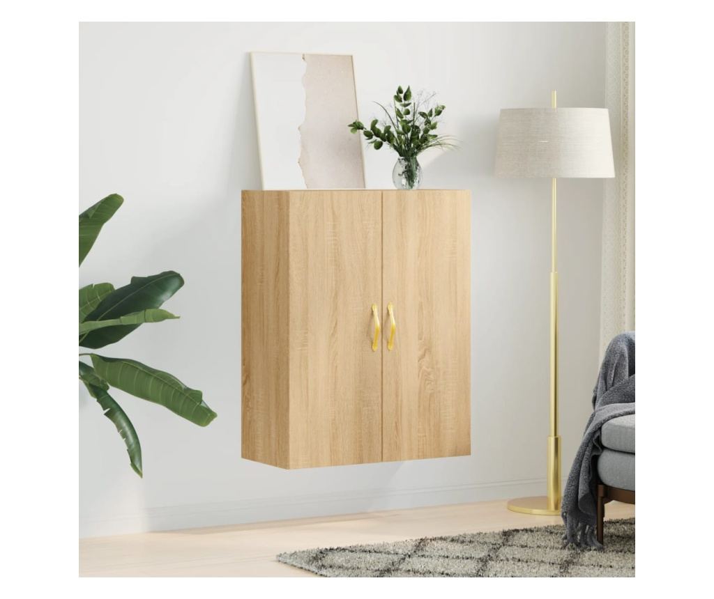 Zidni TV ormarić, sonoma hrast, 69,5x34x90 cm - 3