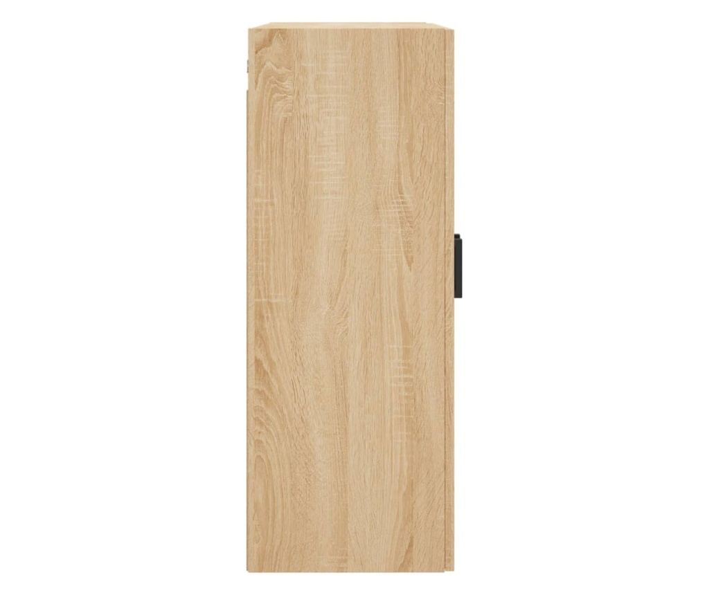 Zidna TV komoda, boja hrasta sonoma, 69,5x34x90 cm - 8