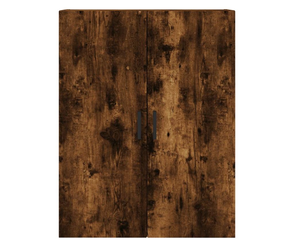 Visoka ormar, dimljeni hrast, 69,5x34x180, kompozitno drvo - 6