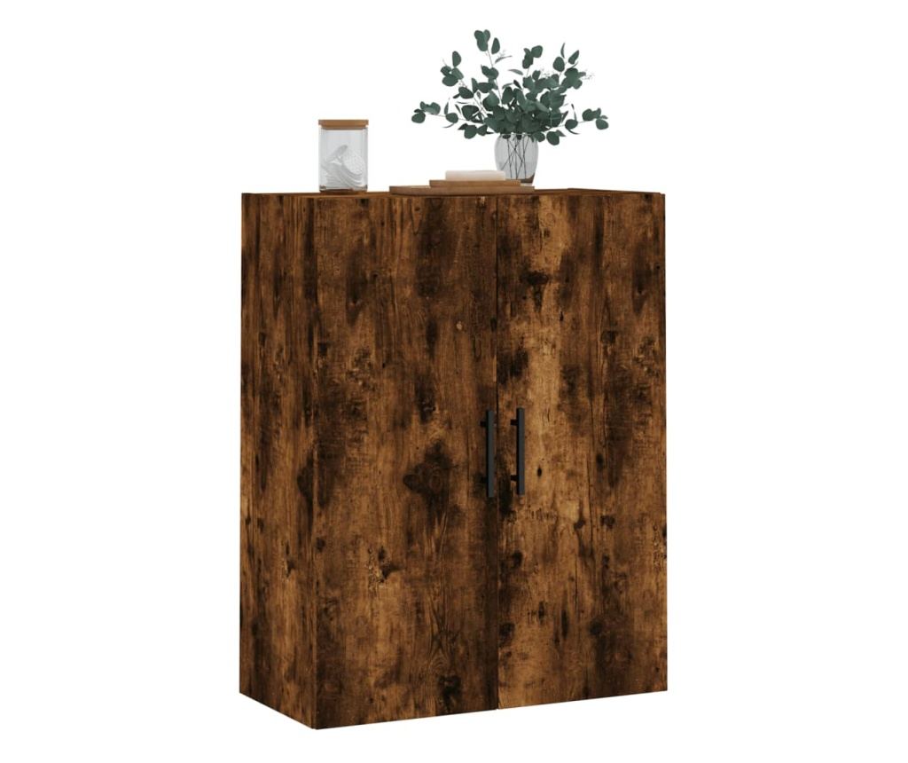 Zidni ormar, dimenzije 69,5x34x90 cm, dimljeni hrast - 4