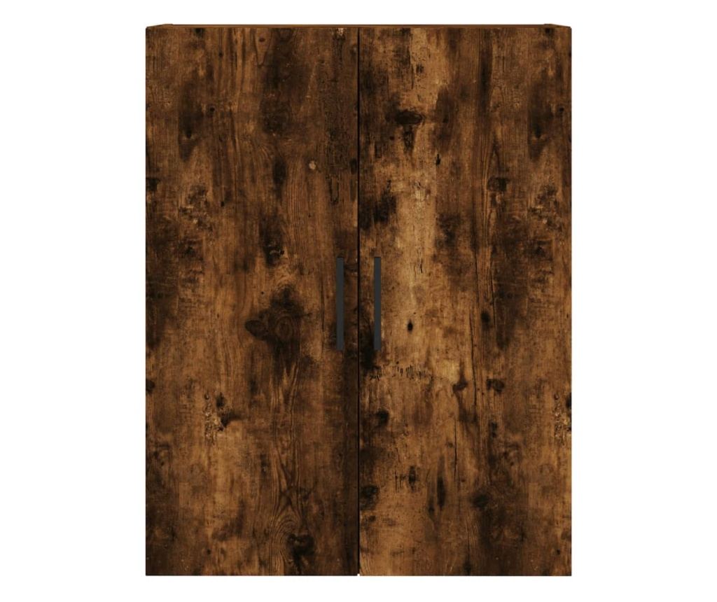 Zidni ormar, dimenzije 69,5x34x90 cm, dimljeni hrast - 7