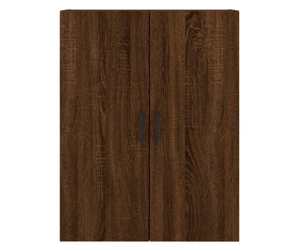 Zidni ormarići, 2 kom, smeđi hrast, 69,5x34x90 cm - 6