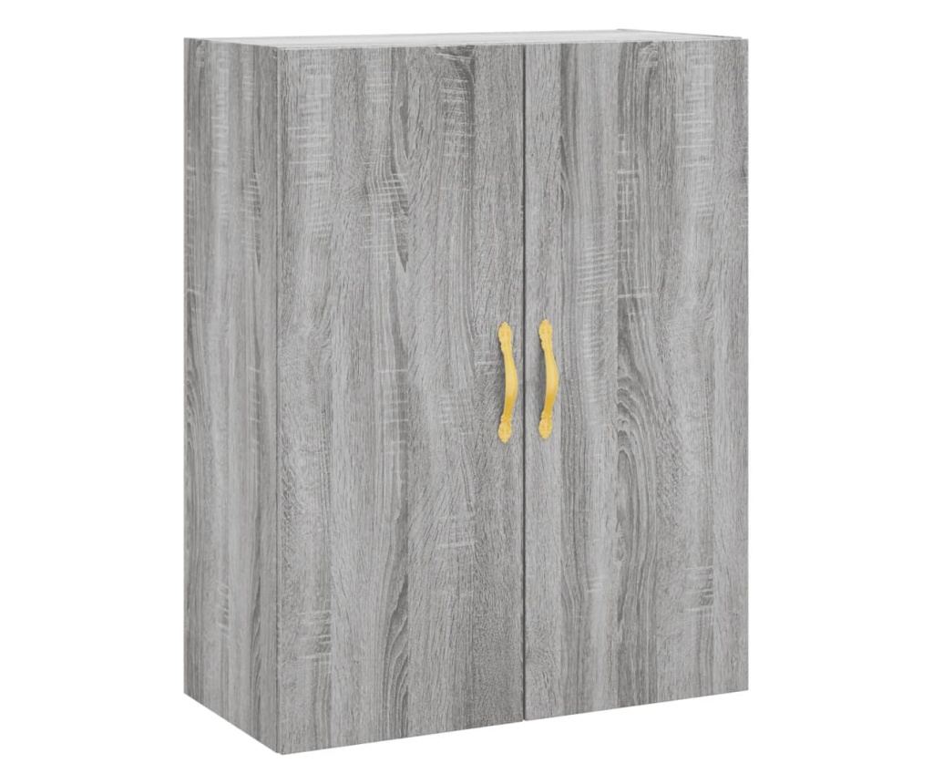 Zidni ormarić, sonoma siva, 69,5x34x90 cm - 2