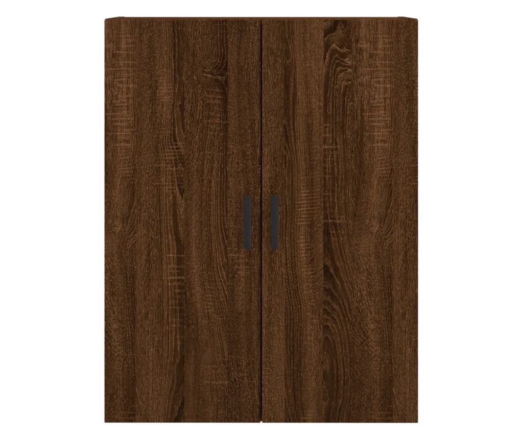 Zidni ormarići, 2 kom, smeđi hrast, 69,5x34x90 cm - 6