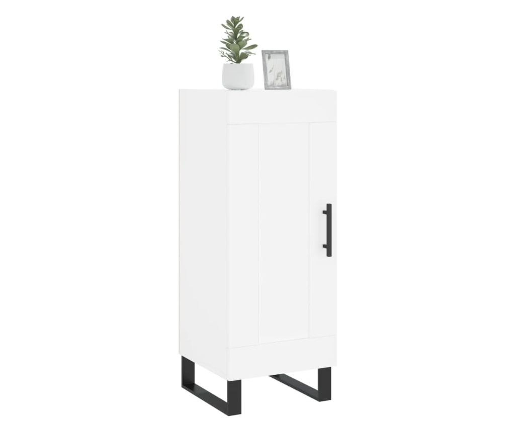 Ormarić za posluživanje, bijeli, 34,5x34x90 cm, kompozitno drvo - 3