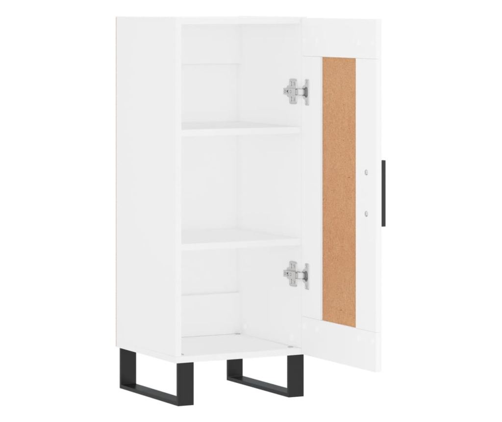 Ormarić za posluživanje, bijeli, 34,5x34x90 cm, kompozitno drvo - 6