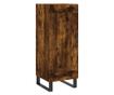 Ormarić za posluživanje, dimljeno hrastovo drvo, 34,5x34x90 cm, kompozitno drvo thumbnail 2